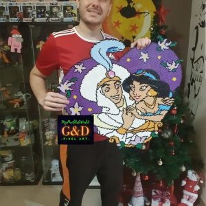 Patrón Aladdín & Jasmín (Disney)