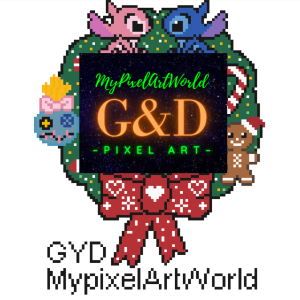 Patrón Corona Navidad (Stitch & Angel)