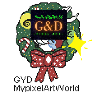 Patrón Corona Navidad (Jack & Sally)