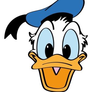 Patrón Cara Pato Donald (Disney)